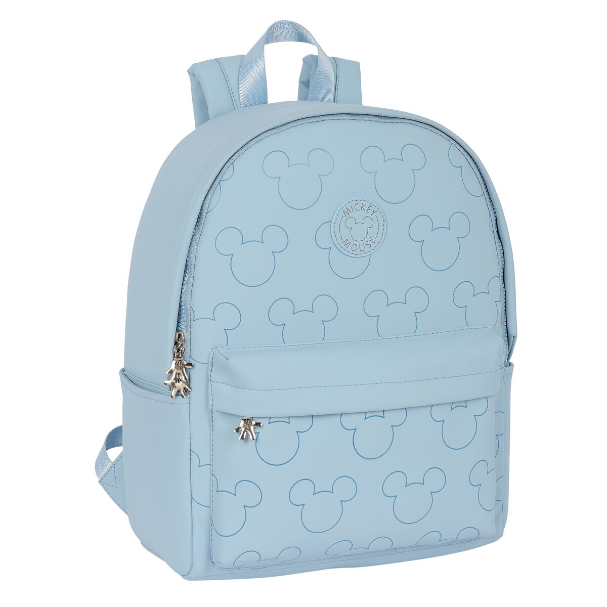 Laptop Backpack Mickey Mouse Clubhouse Teen Snow Blue 31 x 40 x 16 cm-0