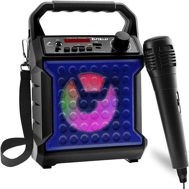 Kids Portable Karaoke Machine & Microphone-0