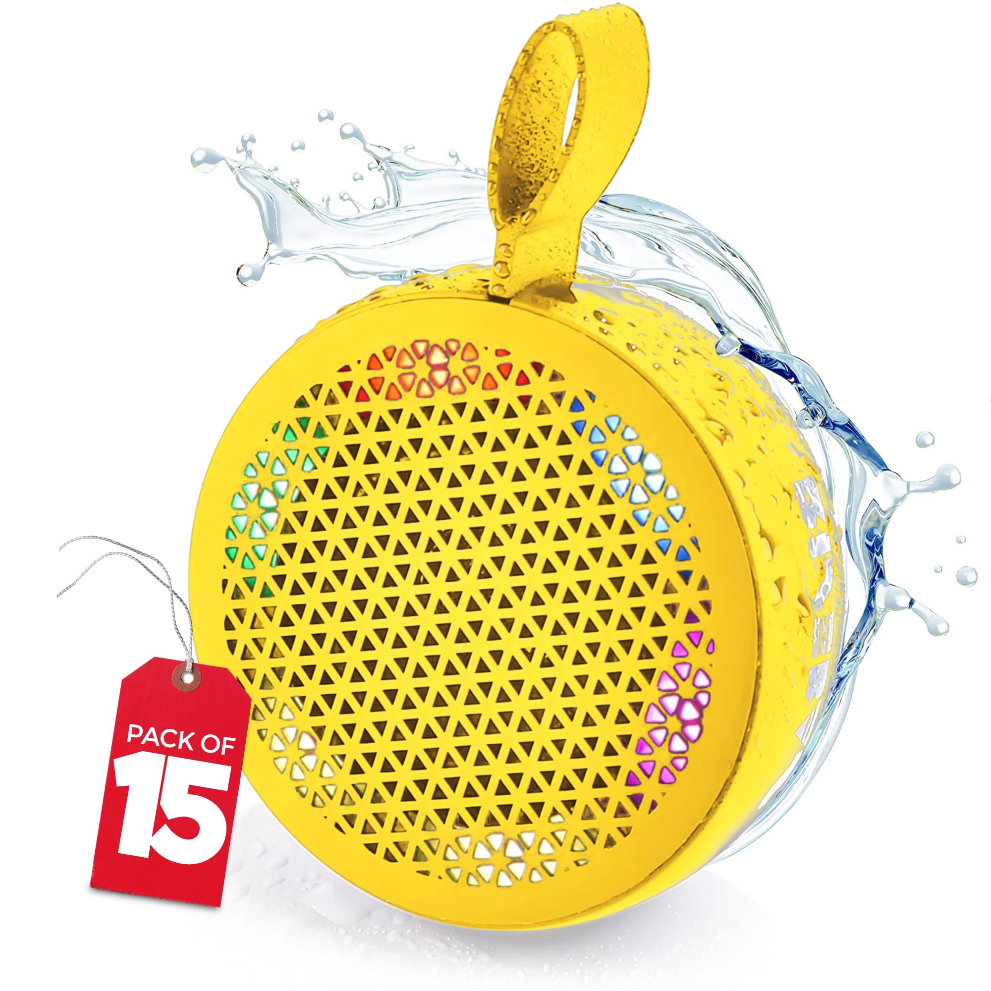 Water Resistant Bluetooth Shower Speaker-7