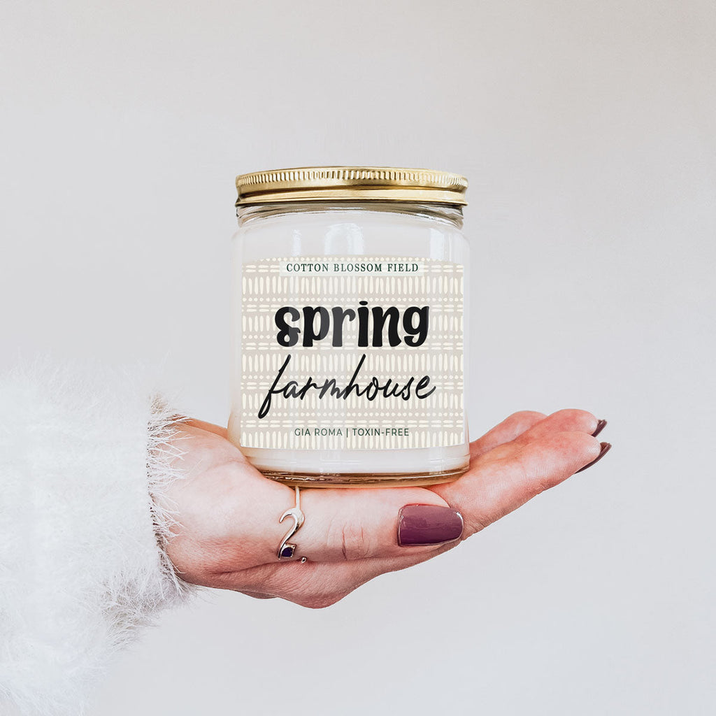 Cotton Blossom Candle-3