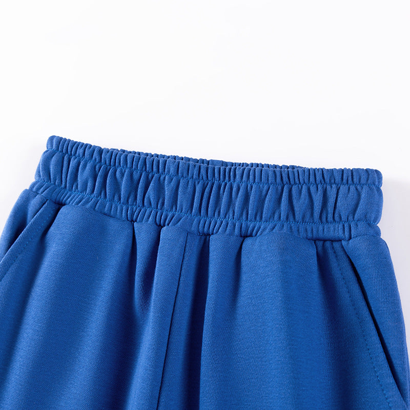 Spring and Autumn Boys Tractors Cartoon Pattern Long Sleeves Sweatshirt and Pants Clothing Set