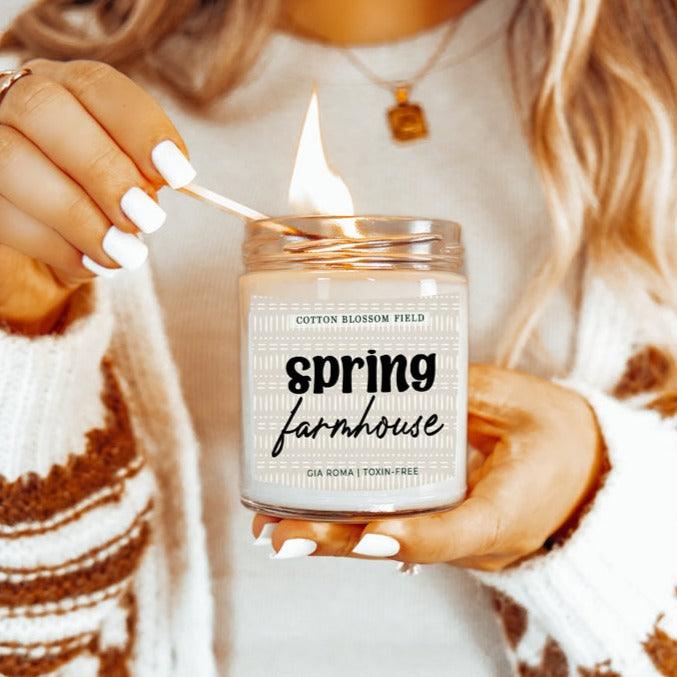 Cotton Blossom Candle-1